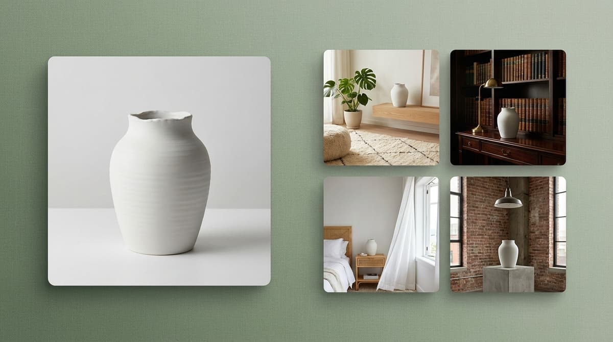AI Steering & Concept Cards — Flyshot AI product photography