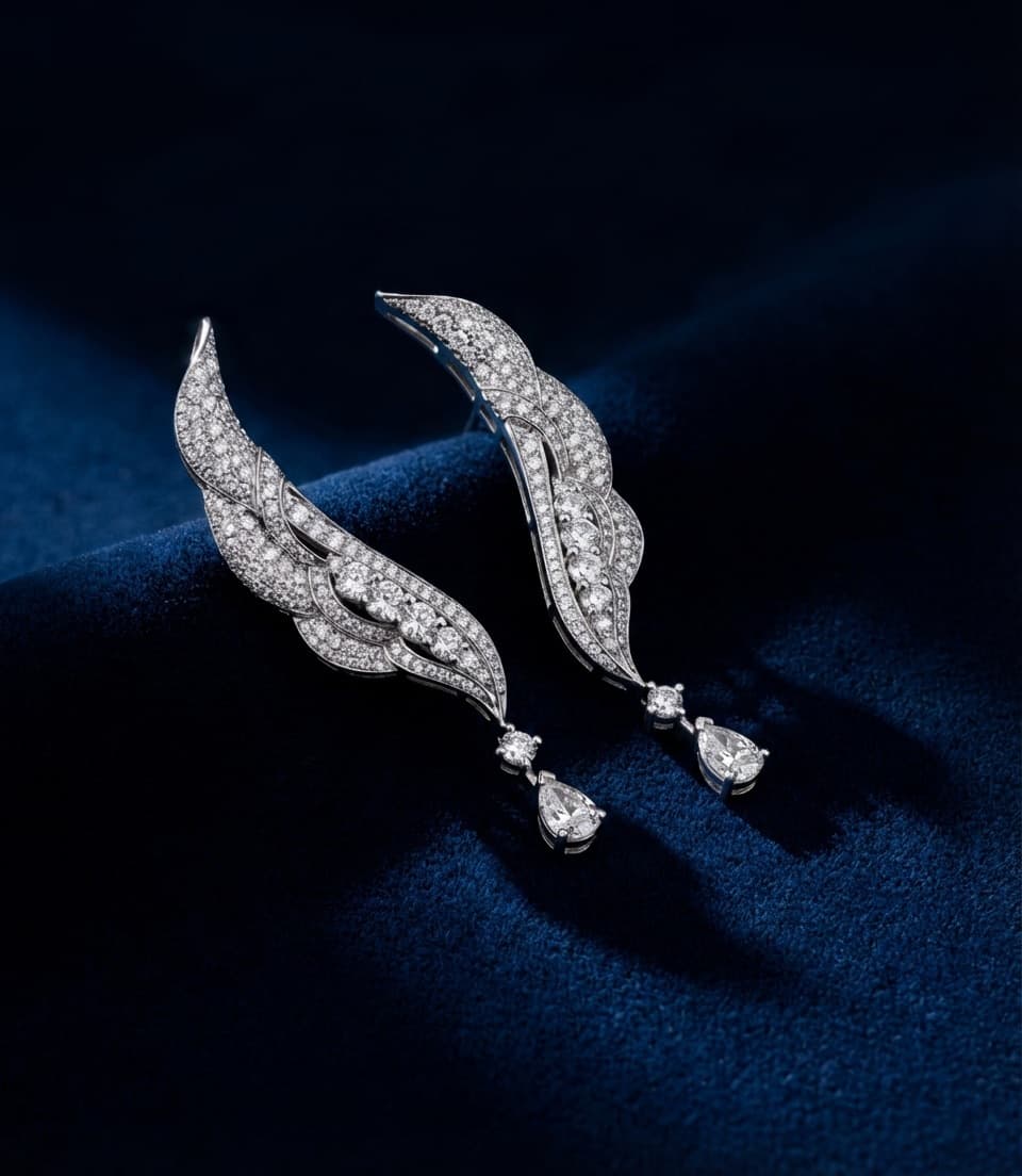 Jewelry product photography example