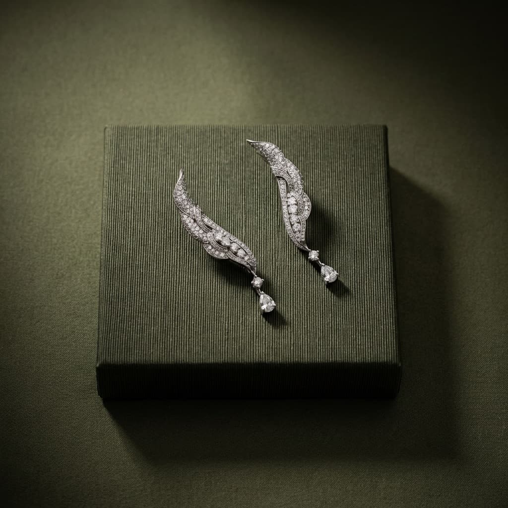 Jewelry product photography example